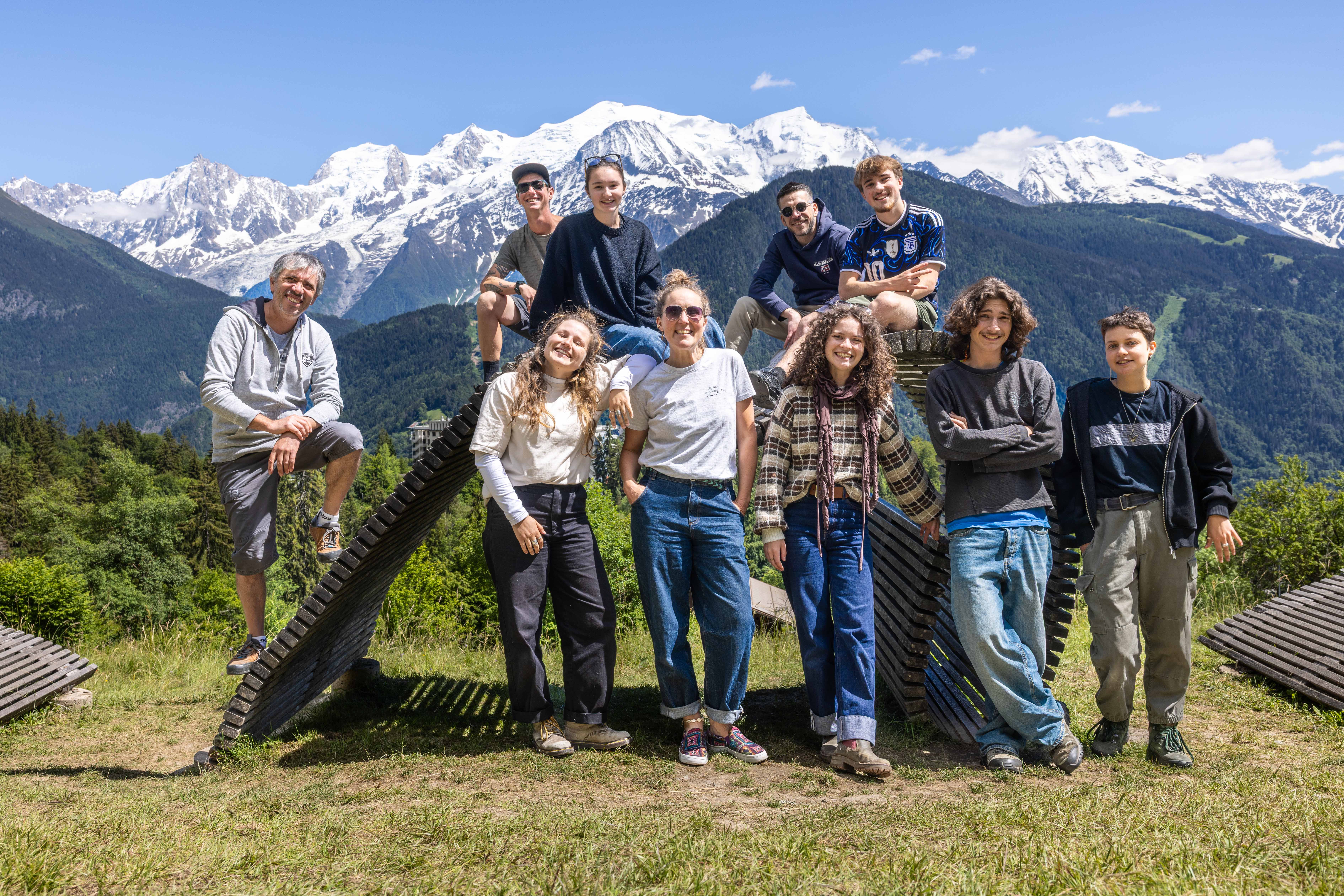 Equipe du Jardin des Cimes 110626 7